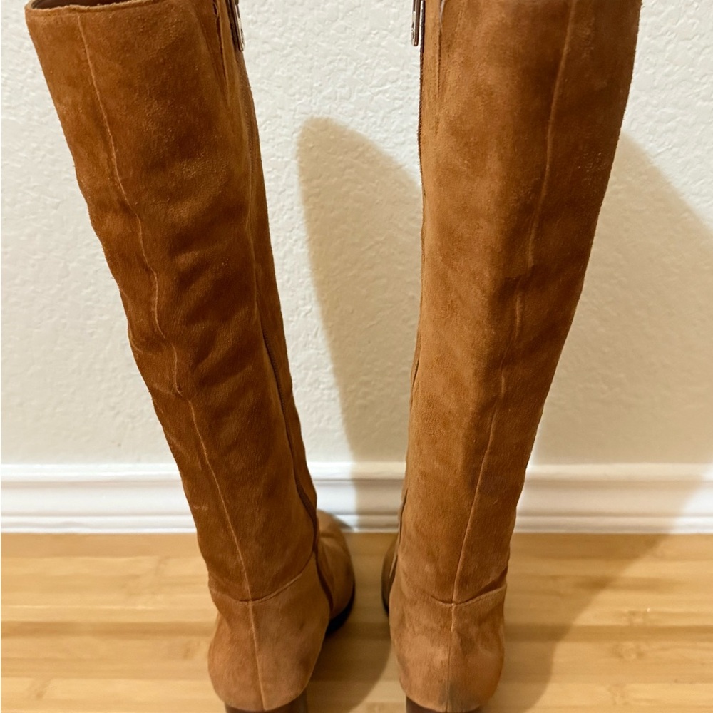 Golden Antonio Melani Suede Knee-High Boots - Picture 2 of 5